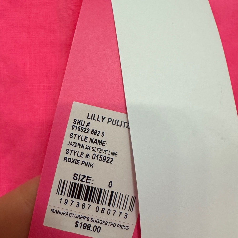 Lilly Pulitzer Bright Pink Coverup - Picture 3 of 8